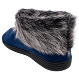 Michigan Wolverines Faux Sheepskin Furry Top Slipper