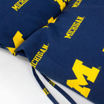 Michigan Wolverines Two Piece Chair Cushion