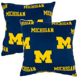 Michigan Wolverines Decorative Pillow