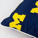 Michigan Wolverines Outdoor Decorative Pillow