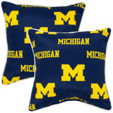 Michigan Wolverines Outdoor Decorative Pillow