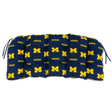 Michigan Wolverines Settee Cushion