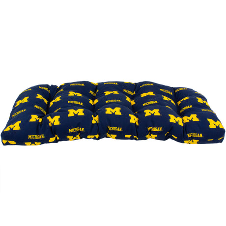 Michigan Wolverines Settee Cushion