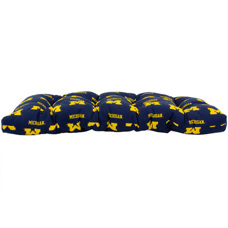 Michigan Wolverines Settee Cushion