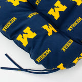 Michigan Wolverines Settee Cushion