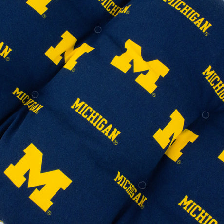 Michigan Wolverines Settee Cushion