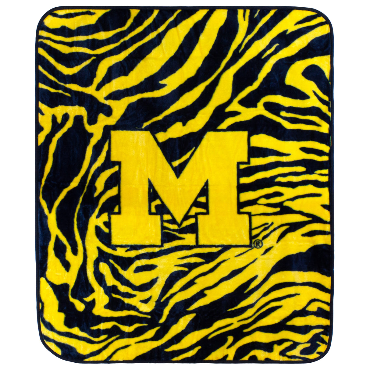 Michigan Wolverines Throw Blanket