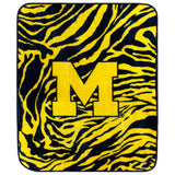 Michigan Wolverines Throw Blanket