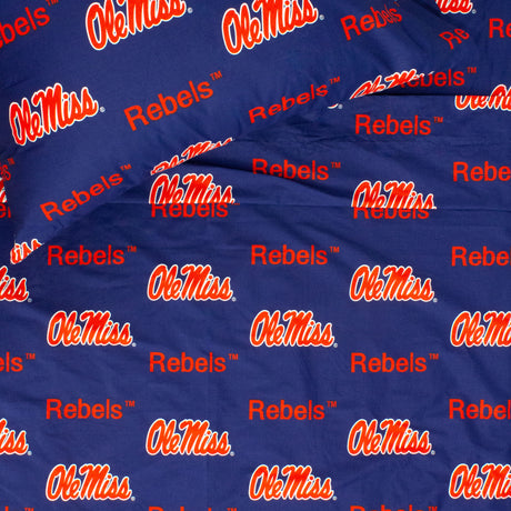 Ole Miss Rebels Sheet Set