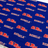 Ole Miss Rebels Fitted Table Cover / Tablecloth:  3 Sizes Available
