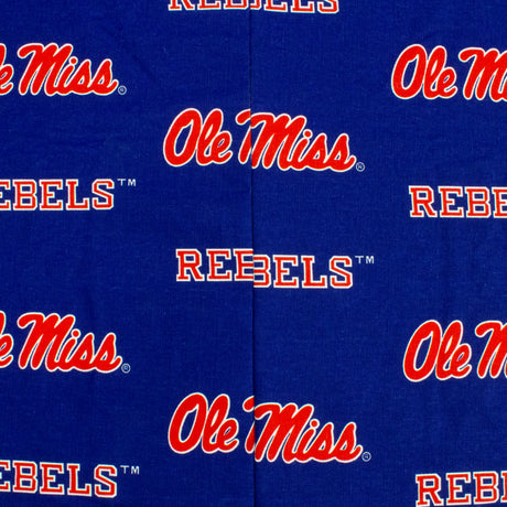 Ole Miss Rebels Fitted Table Cover / Tablecloth:  3 Sizes Available
