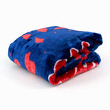 Ole Miss Rebels Plush Throw Blanket, Bedspread, 86" x 63"