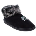 Michigan State Spartans Faux Sheepskin Furry Top Slipper