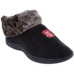 North Carolina State Wolfpack Faux Sheepskin Furry Top Slipper