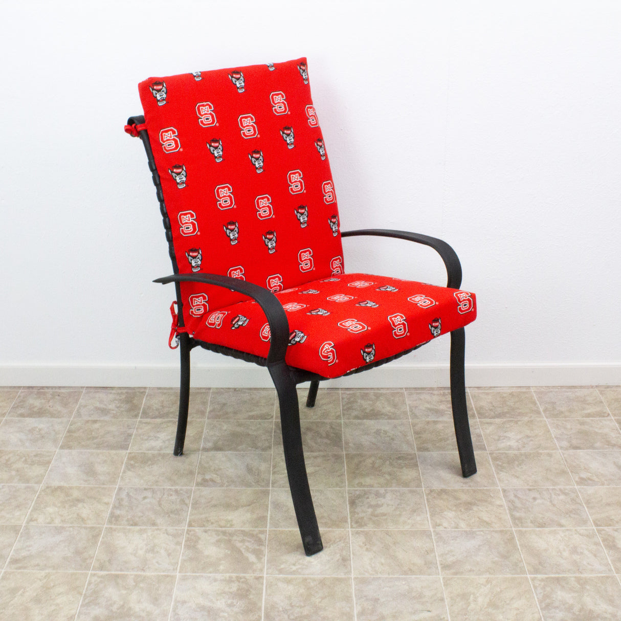 North Carolina State Wolfpack Two Piece Chair Cushion