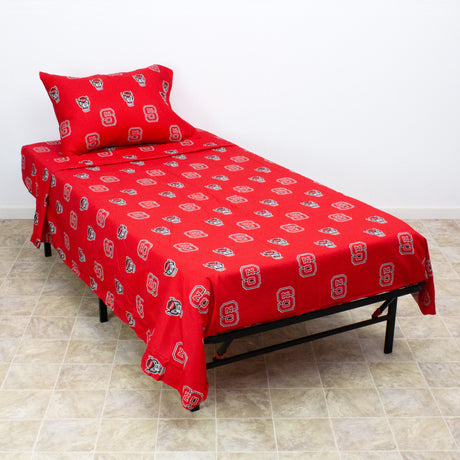 North Carolina State Wolfpack Sheet Set