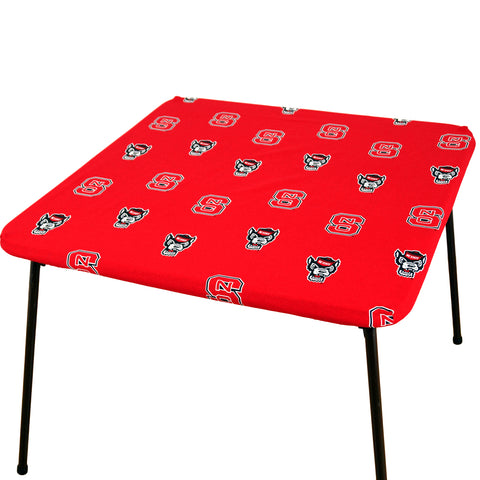 North Carolina State Wolfpack Fitted Table Cover / Tablecloth:  3 Sizes Available