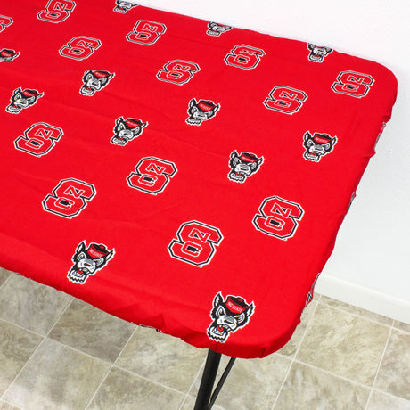North Carolina State Wolfpack Fitted Table Cover / Tablecloth:  3 Sizes Available