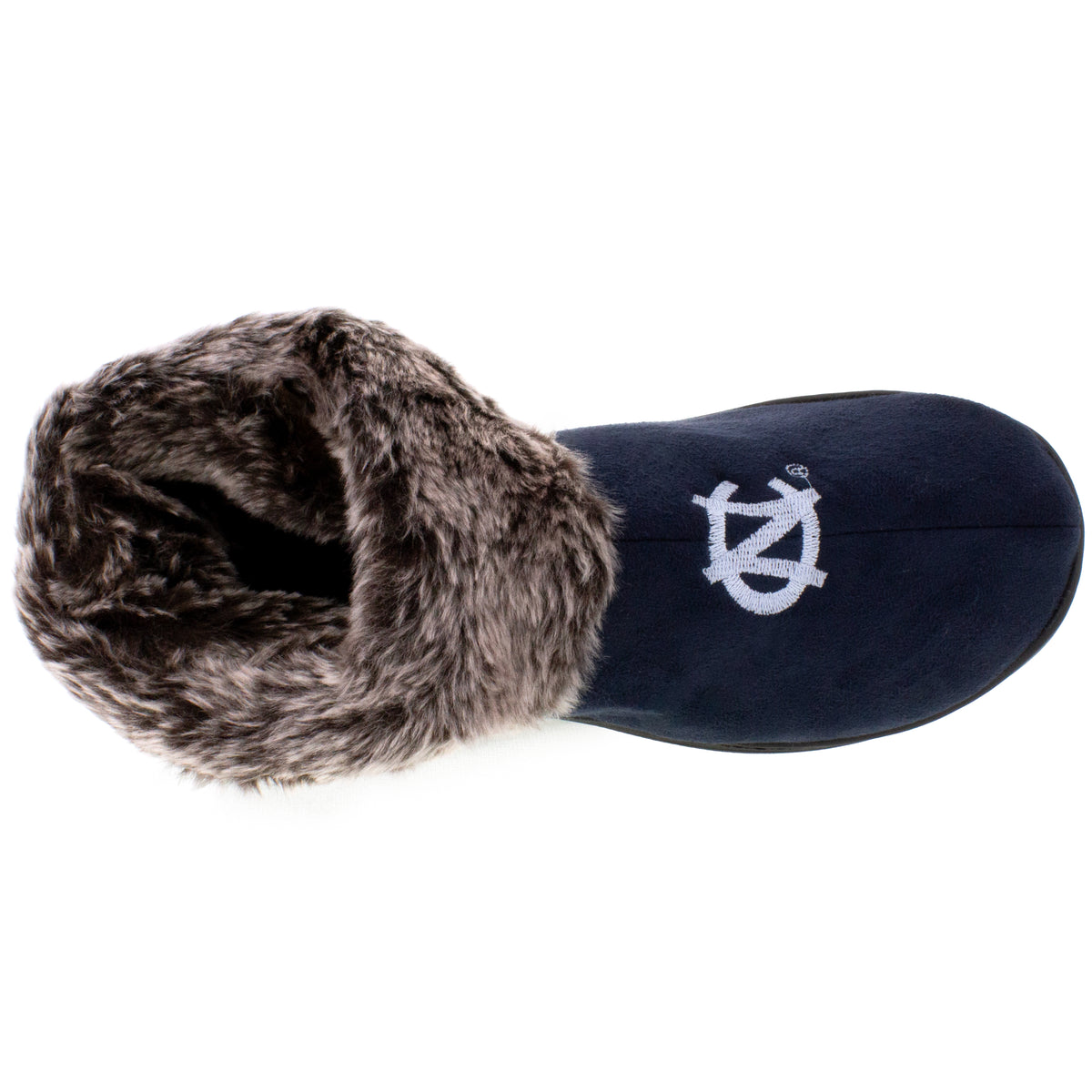 North Carolina Tar Heels Faux Sheepskin Furry Top Slipper