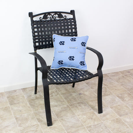 North Carolina Tar Heels Outdoor Decorative Pillow