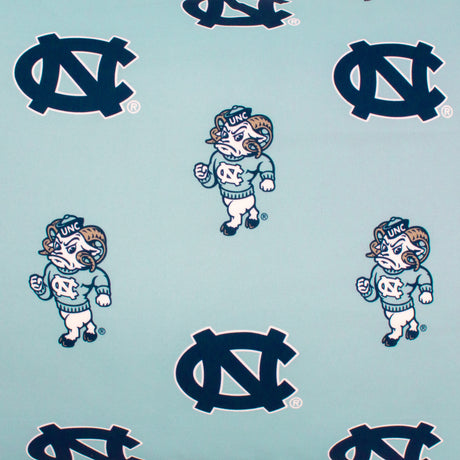 North Carolina Tar Heels Body Pillow Pillowcase