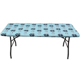North Carolina Tar Heels Fitted Table Cover / Tablecloth:  3 Sizes Available