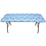 North Carolina Tar Heels Fitted Table Cover / Tablecloth:  3 Sizes Available