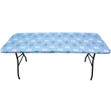 North Carolina Tar Heels Fitted Table Cover / Tablecloth:  3 Sizes Available