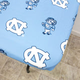 North Carolina Tar Heels Fitted Table Cover / Tablecloth:  3 Sizes Available