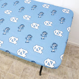 North Carolina Tar Heels Fitted Table Cover / Tablecloth:  3 Sizes Available