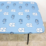 North Carolina Tar Heels Fitted Table Cover / Tablecloth:  3 Sizes Available