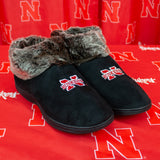 Nebraska Cornhuskers Faux Sheepskin Furry Top Slipper