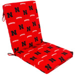 Nebraska Huskers Two Piece Chair Cushion
