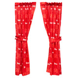 Nebraska Huskers Curtain Panels - 63" or 84"