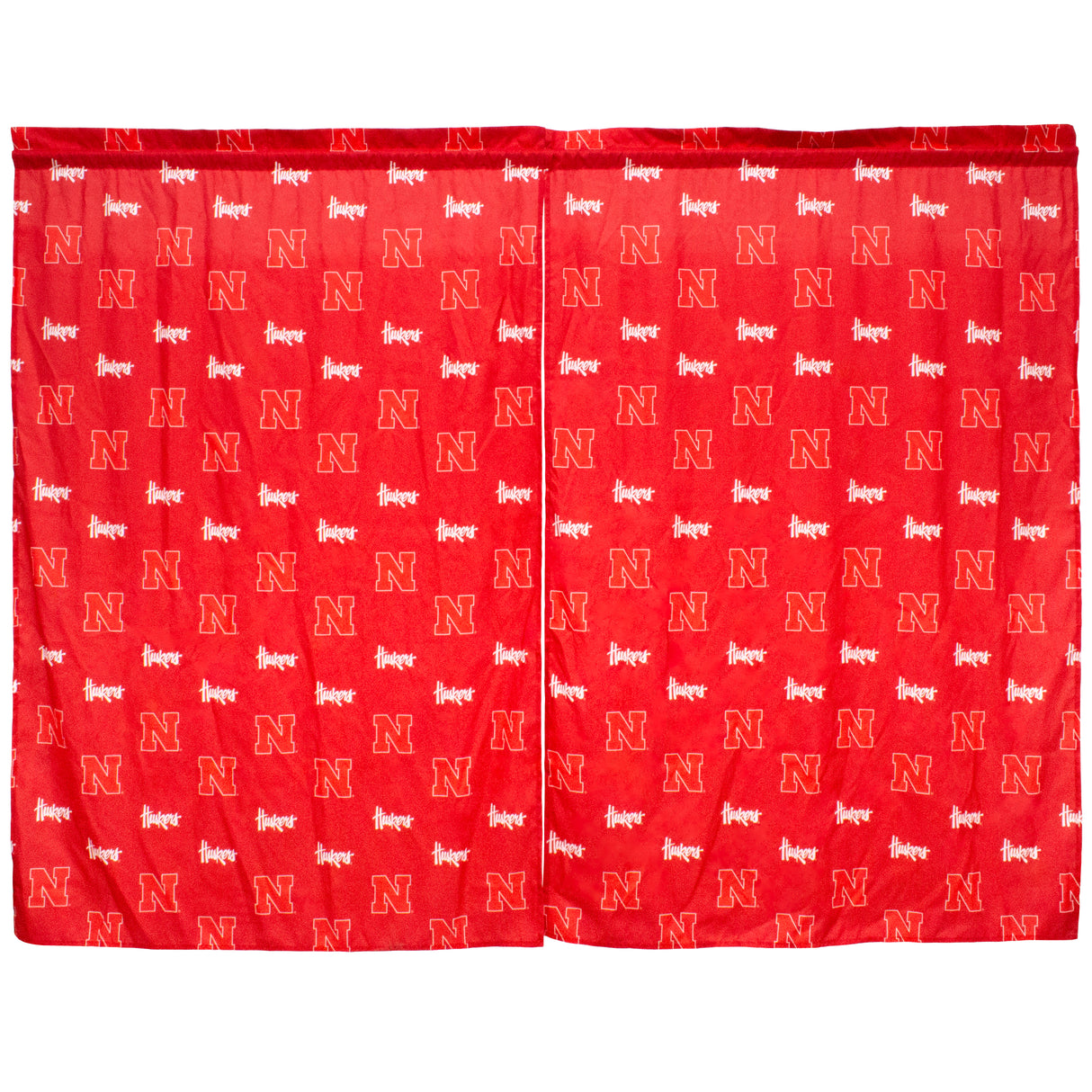 Nebraska Huskers Curtain Panels - 63" or 84"