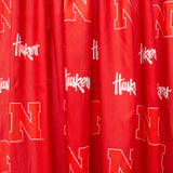 Nebraska Huskers Curtain Panels - 63" or 84"