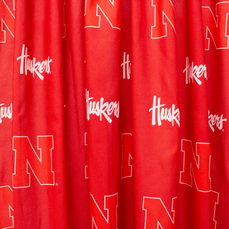 Nebraska Huskers Curtain Panels - 63" or 84"