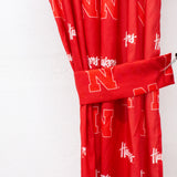 Nebraska Huskers Curtain Panels - 63" or 84"
