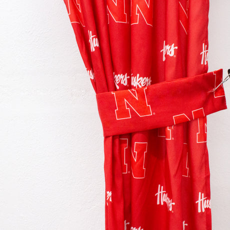 Nebraska Huskers Curtain Panels - 63" or 84"