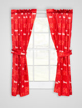Nebraska Huskers Curtain Panels - 63" or 84"