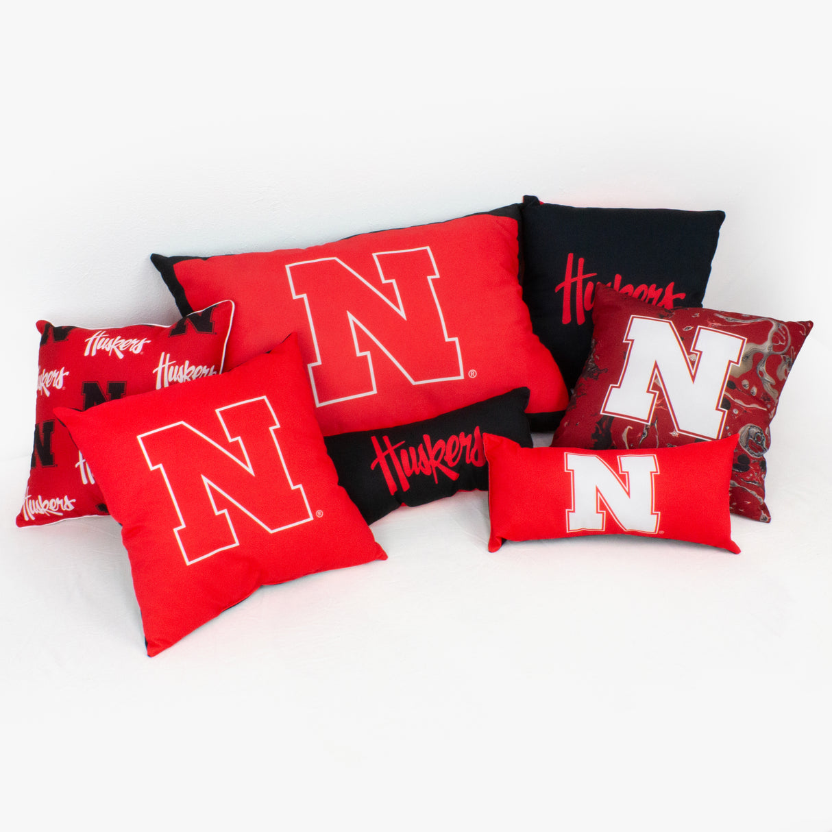 Nebraska Cornhuskers Decorative Pillow
