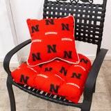 Nebraska Huskers Outdoor Decorative Pillow