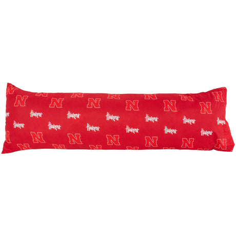 Nebraska Cornhuskers Body Pillow Pillowcase