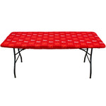 Nebraska Huskers Fitted Table Cover / Tablecloth:  3 Sizes Available