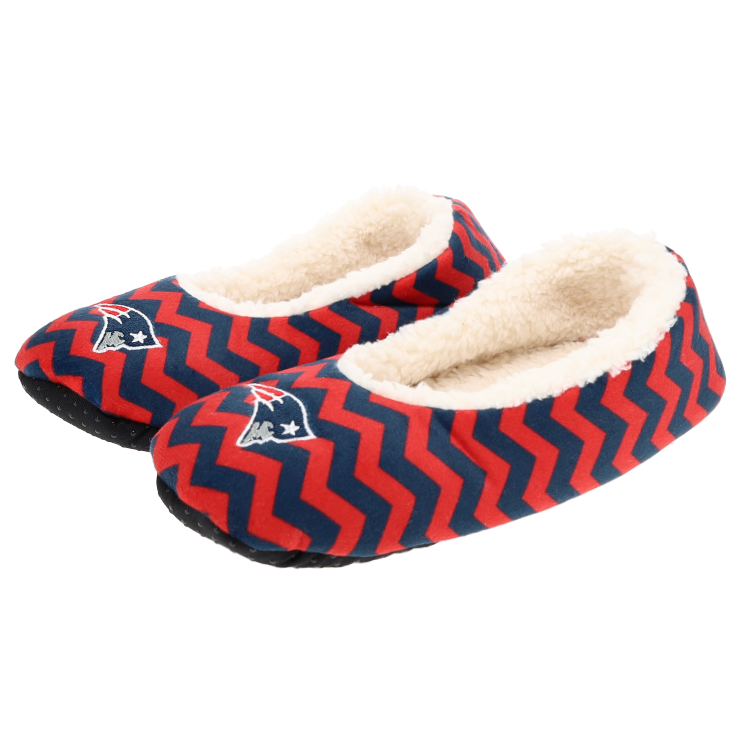 New England Patriots Cute Soft and Comfy Slip On Slipper