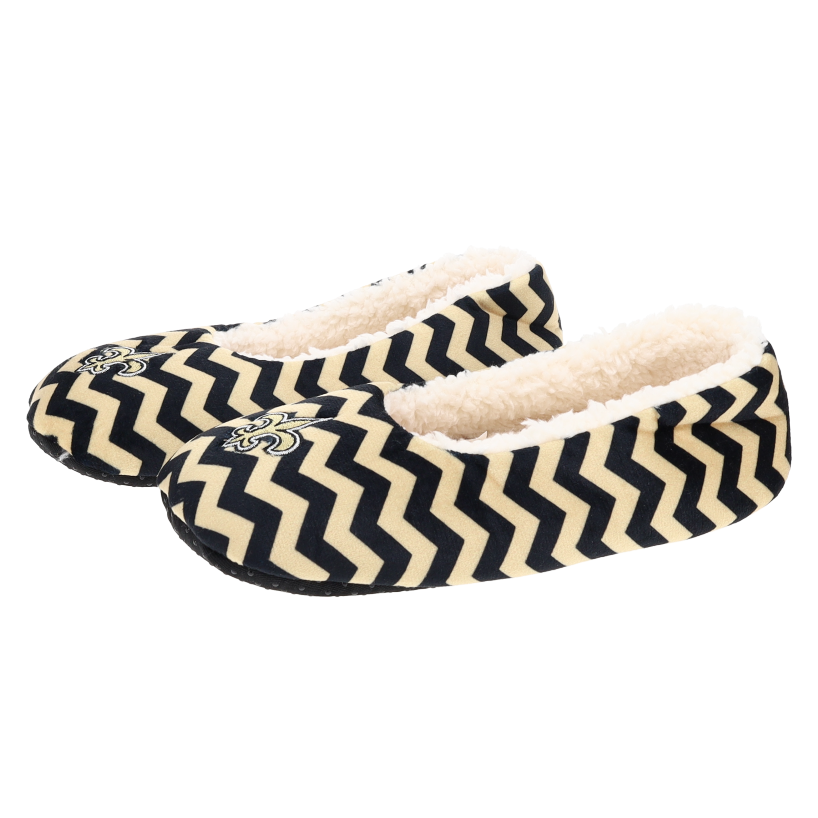 New Orleans Saints Cute Soft and Comfy Slip On Slipper