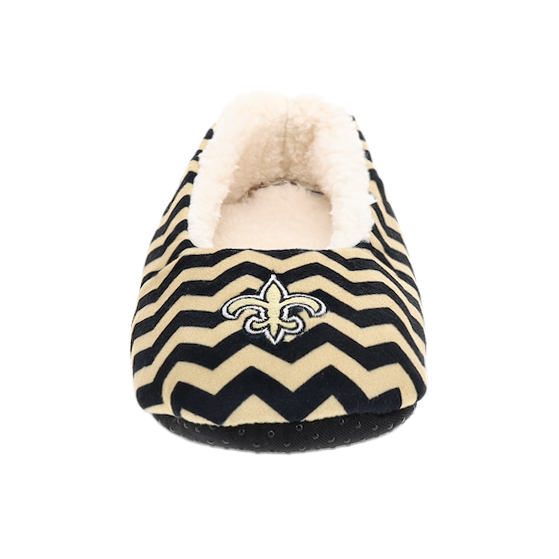 New Orleans Saints Cute Soft and Comfy Slip On Slipper