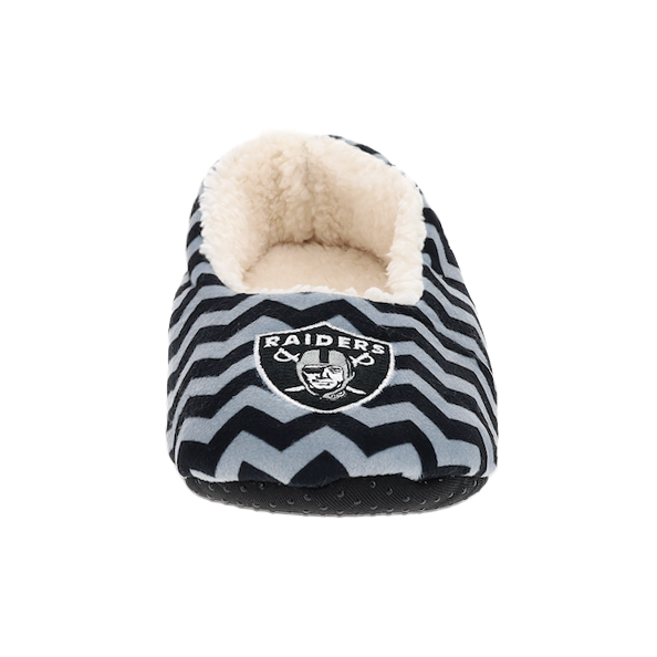 Las Vegas Raiders Cute Soft and Comfy Slip On Slipper