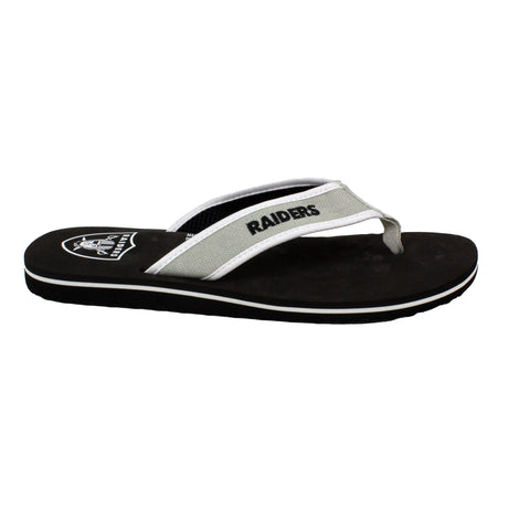 Las Vegas Raiders FOCO Contour Flip Flops Sandals