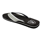 Las Vegas Raiders FOCO Contour Flip Flops Sandals